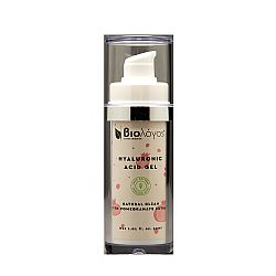 Φυσικό Καθαρό Τζελ Υαλουρονικό οξύ με Εκχύλισμα Ροδιού 30ml BIOLOGOS