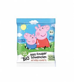 ΤΡΑΓΑΝΟ ΣΝΑΚ ΚΑΛΑΜΠΟΚΙΟΥ ΜΕ ΜΗΛΟ ΚΑΙ ΚΑΡΟΤΟ PEPPA PIG ΒΙΟ 30g +12 Μ.